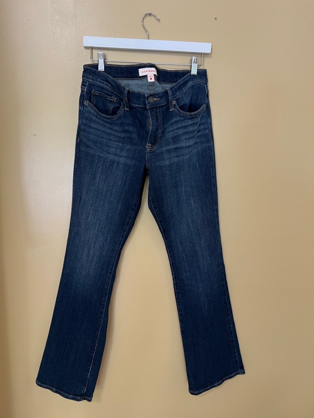 Lucky Brand Women's Dark Blue Flare Jeans